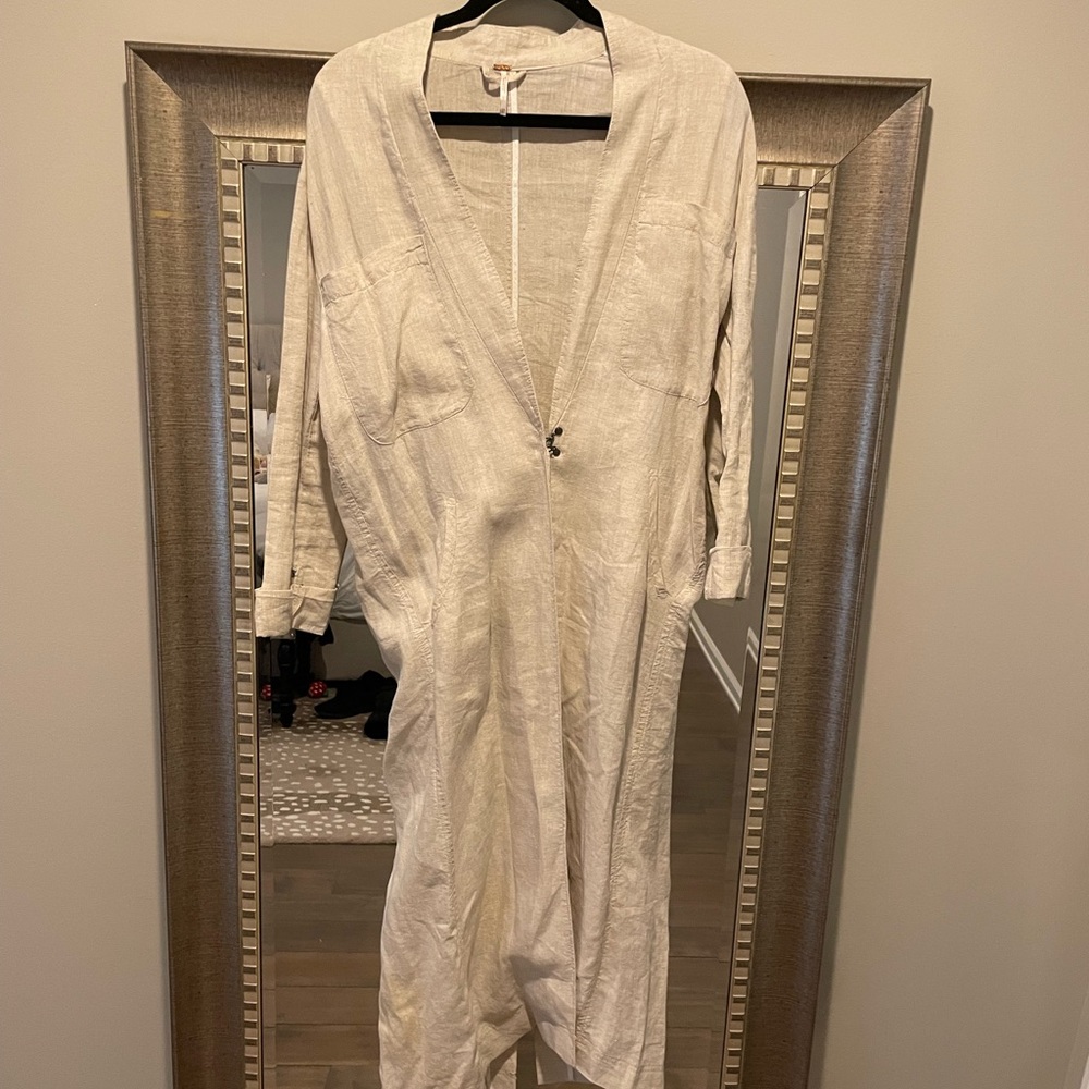 Free people linen duster
